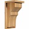 Ekena Millwork Monterey Rough Sawn Corbel w/Backplate, Western Red Cedar, 8"W x 8"D x 16"H COR08X08X16MON01RWR - alternate 1